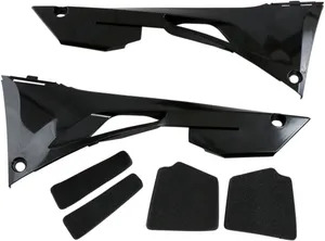 UFO AIRBOX COVER HONDA CRF450R/RX BLACK