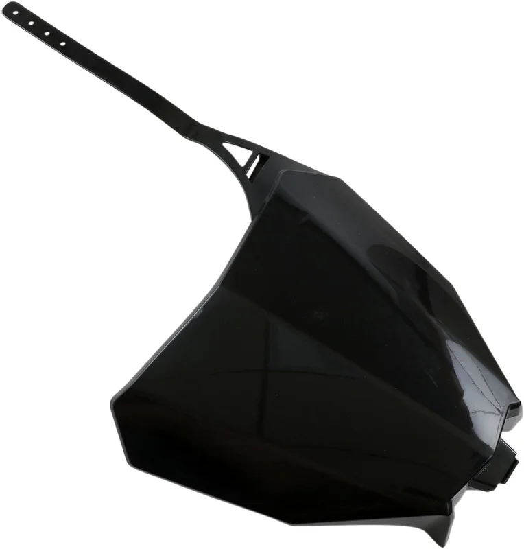 UFO FRONT NUMBER PLATE HONDA CRF450R/RX BLACK