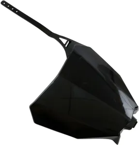 UFO FRONT NUMBER PLATE HONDA CRF450R/RX BLACK
