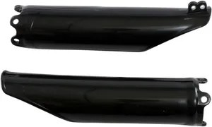 UFO FORK SLIDER PROTECTORS HONDA CRF450R/RX BLACK