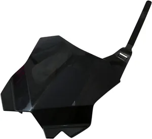 UFO FRONT NUMBER PLATE KAWASAKI KXF250/450 BLACK