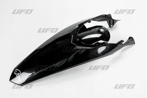 UFO REAR FENDER W/PINS KTM EXC BLACK