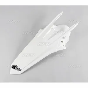 UFO REAR FENDER W/PINS KTM EXC WHITE