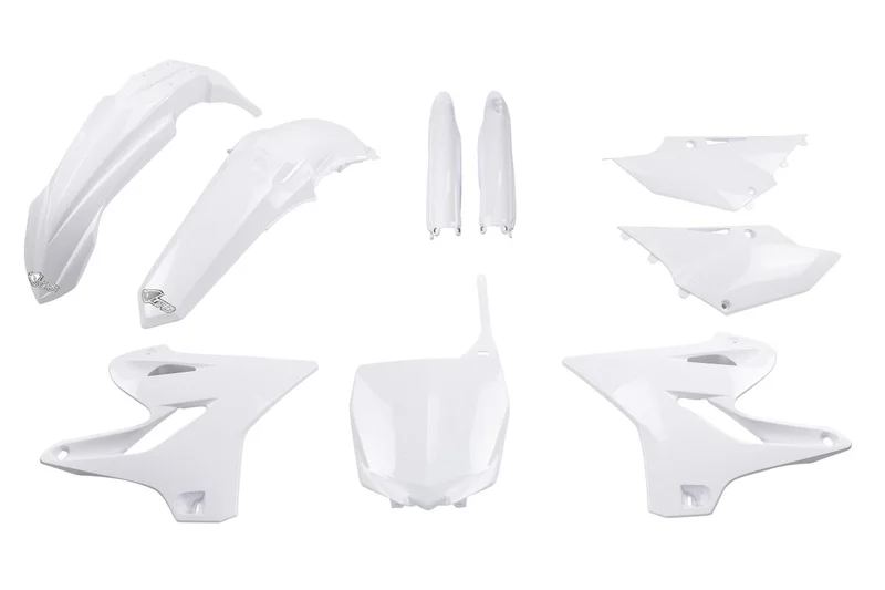 UFO COMPLETE BODY KIT YAMAHA YZ125/250 WHITE