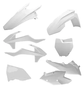 POLISPORT STANDARD ENDURO BODY KIT WHITE