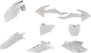 POLISPORT COMPLETE MX BODY KIT WHITE