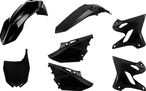 POLISPORT COMPLETE MX BODY KIT BLACK
