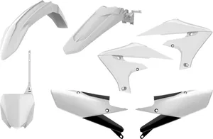 POLISPORT COMPLETE MX BODY KIT WHITE