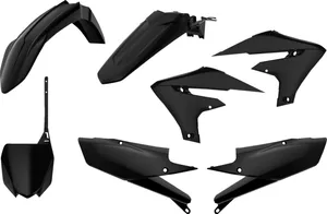 POLISPORT COMPLETE MX BODY KIT BLACK