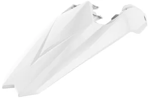 POLISPORT REAR FENDER AND SIDE PANELS WHITE