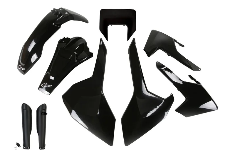 UFO COMPLETE BODY KIT HUSQVARNA TX/TE/FE BLACK