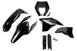 UFO COMPLETE BODY KIT KTM EXC BLACK
