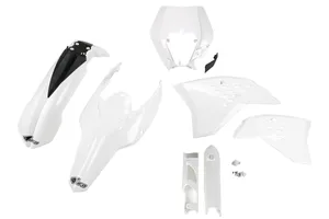 UFO COMPLETE BODY KIT KTM EXC WHITE