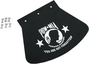 Drag Specialties MUD FLAP POW-MIA LARGE