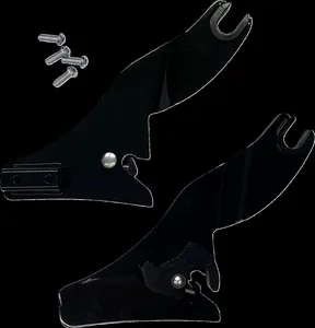 Drag Specialties SIDEPLATE QK REL 09-UP BL