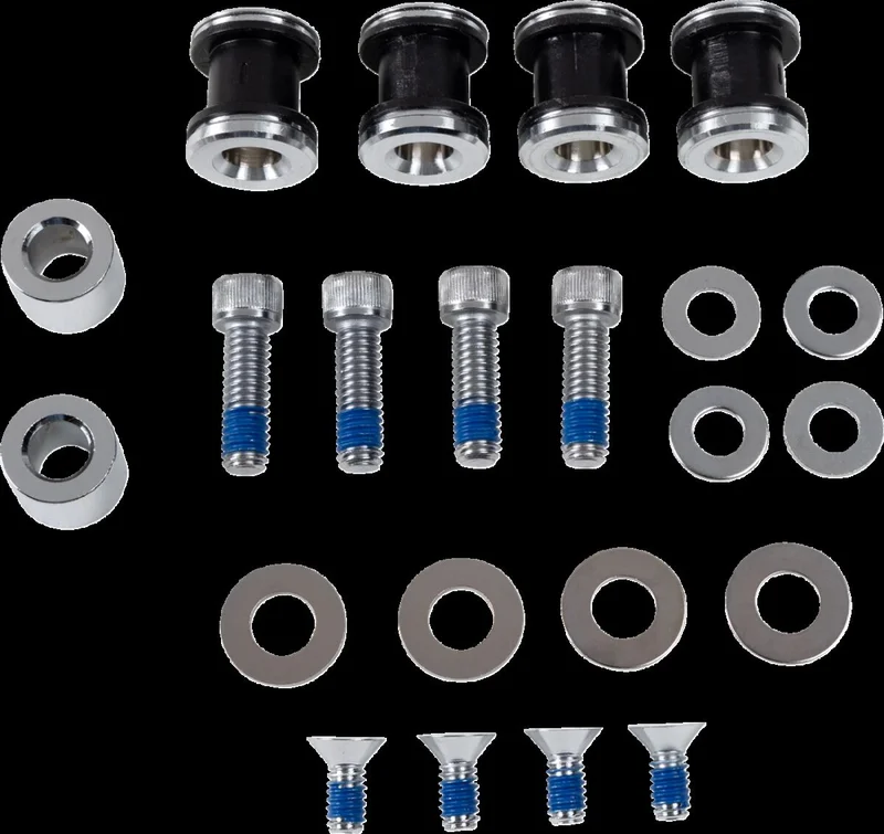 Drag Specialties DOCKING 4PT BLK FL 14-22