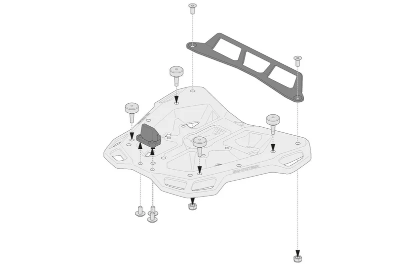 SW-Motech LUGGAGE ADVENTURE-RACK AD