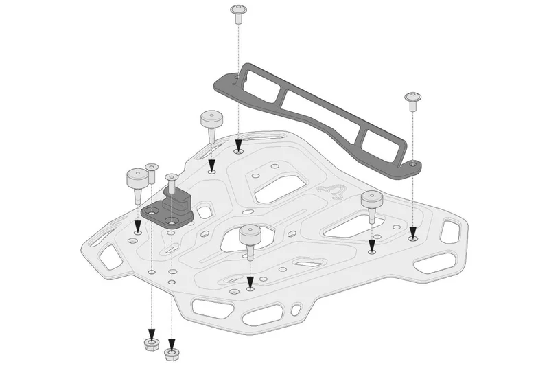 SW-Motech ADPT KIT ADVENTURE-RACK