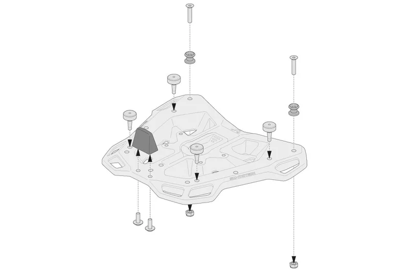 SW-Motech ADPT KIT ADVENTURE-RACK
