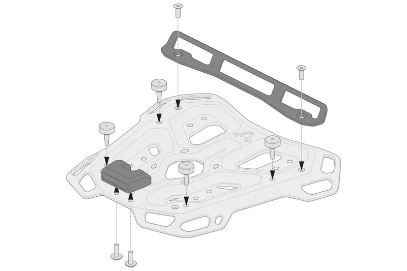SW-Motech ADPT KIT ADVENTURE-RACK