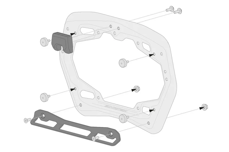 SW-Motech Adapter for PRO Side Carrier