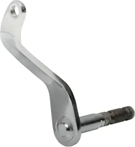 Drag Specialties Splined Shifter Shaft<br><ul><li>Hardened steel with splines; exact replacements for OEM parts</li></ul>