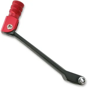 MOOSE OFFROAD HARD-PARTS SHIFT LEVER FOLDING FORGED ALUMINUM RED