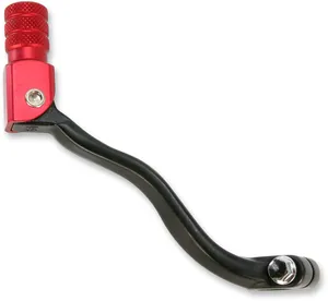 MOOSE OFFROAD HARD-PARTS SHIFT LEVER FOLDING FORGED ALUMINUM RED