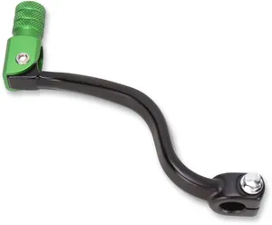 MOOSE OFFROAD HARD-PARTS SHIFT LEVER FOLDING FORGED ALUMINUM GREEN