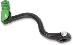 MOOSE OFFROAD HARD-PARTS SHIFT LEVER FOLDING FORGED ALUMINUM GREEN