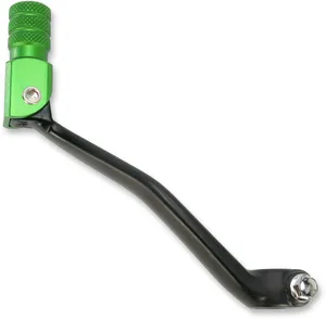 MOOSE OFFROAD HARD-PARTS SHIFT LEVER FOLDING FORGED ALUMINUM GREEN