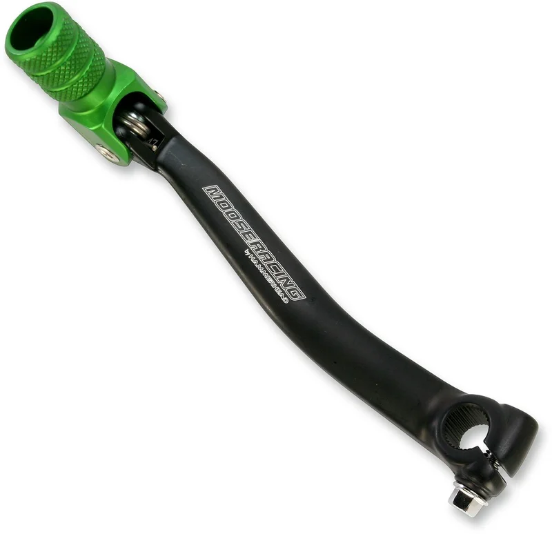 Moose Offroad SHIFT LEVER FOLDING FORGED ALUMINUM GREEN