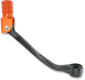 MOOSE OFFROAD HARD-PARTS SHIFT LEVER FOLDING FORGED ALUMINUM ORANGE