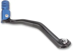 MOOSE OFFROAD HARD-PARTS SHIFT LEVER FOLDING FORGED ALUMINUM BLUE