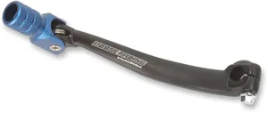 MOOSE OFFROAD HARD-PARTS SHIFT LEVER FOLDING FORGED ALUMINUM BLUE