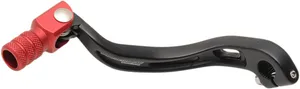 MOOSE OFFROAD HARD-PARTS SHIFT LEVER FOLDING FORGED ALUMINUM RED