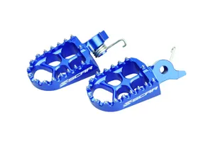 SCAR RACING FOOTPEG EVO YFZ250 24/ 450 23- BL