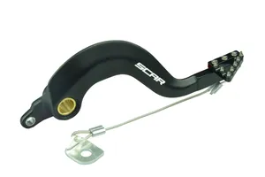 SCAR RACING BRAKE PEDAL YZ125/250 BK