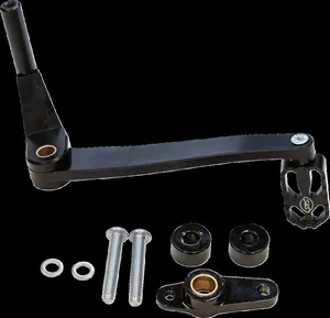 S&S Brake Pedal mid-mount Black M8