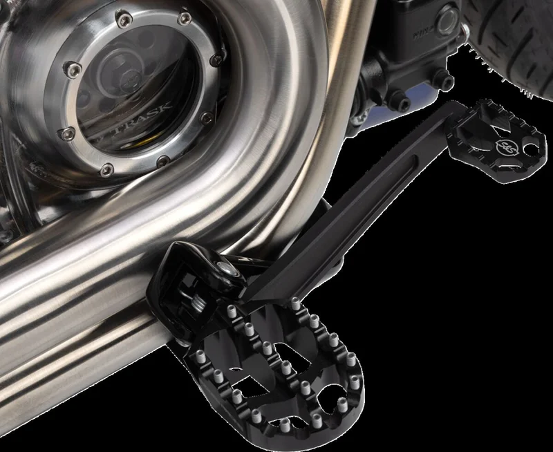 S&S Brake Pedal mid-mount Black M8