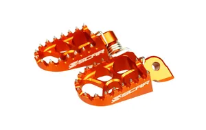 SCAR RACING EVOLUTION FOOTPEGS ORANGE