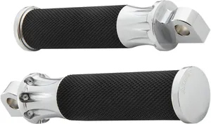 Arlen Ness FOOTPEGS - DEEP CUT - CHROME