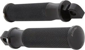 Arlen Ness FOOTPEGS - SMOOTH - BLACK
