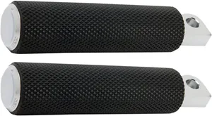 Arlen Ness FOOTPEGS - KNURLED - CHROME