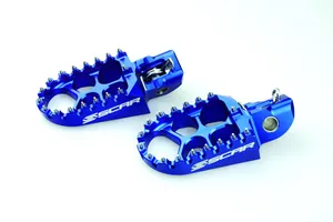 SCAR RACING EVOLUTION FOOTPEGS BLUE