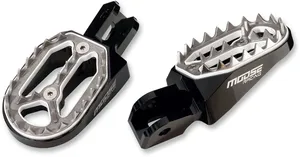 MOOSE OFFROAD HARD-PARTS QUALIFIER FOOTPEG BLACK