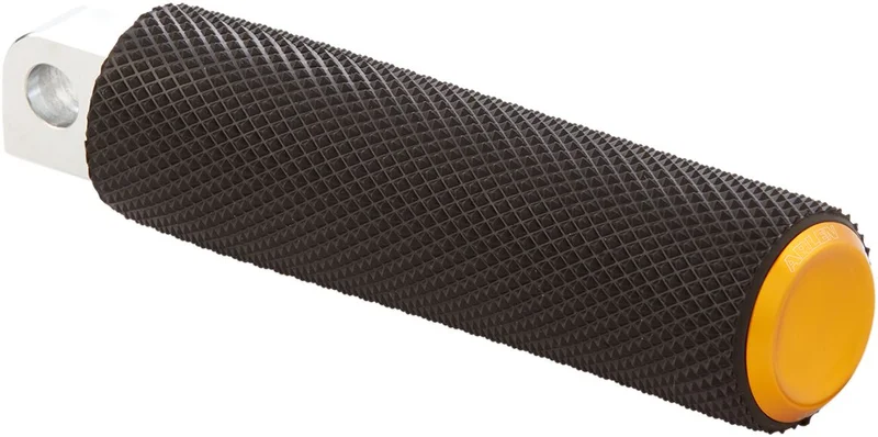 Arlen Ness FOOTPEGS - KNURLED - GOLD