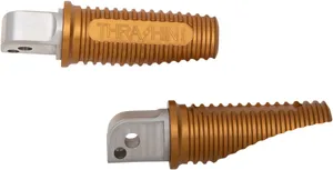 Thrashin Supply Co. Canyon Foot Pegs<br><ul><li>Aircraft Grade 6061 Aluminum Platform</li><li>Adjustable 360° on Clevis</li><li>Made in the USA</li></ul>