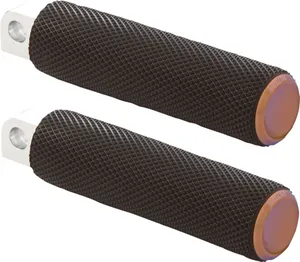 Arlen Ness FOOTPEGS - KNURLED - TITANIUM