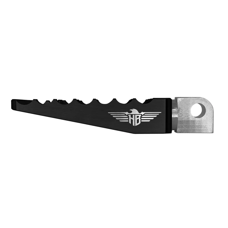 HeinzBikes FOOTPEGS MX V1 SOFTAIL XL BLAC